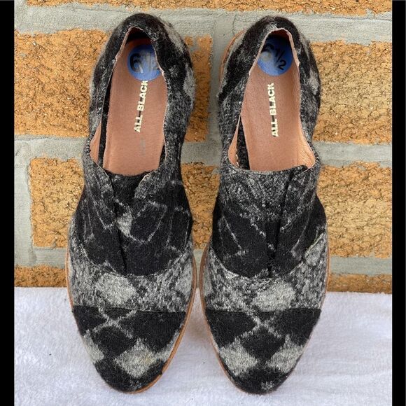 All black shoes size 6.5 - Picture 3 of 12